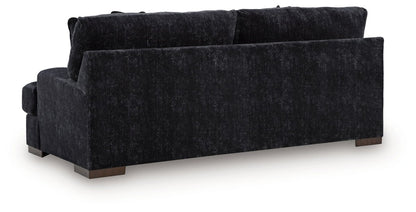 Whitmore Manor - Sofa - Black Pearl Stationary Sofas by Benchcraft® - Walls Furniture & Mattress