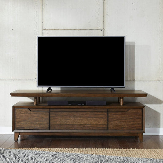 Ventura Blvd - TV Console - Bronze Spice TV Stands by Liberty Furniture - Walls Furniture & Mattress