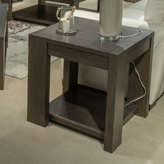 Lennox Hill - End Table - Dark Brown End Tables by Liberty Furniture - Walls Furniture & Mattress