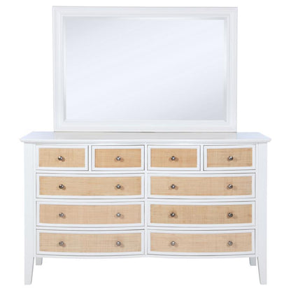 Bexhill - 10 - Drawer Dresser Dressers by Coaster Fine Furniture - Walls Furniture & Mattress