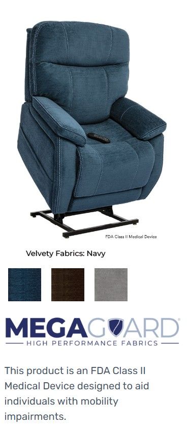 iNFI ELITE Velvety Infinite Position Adjustable Lumbar Lift Chair