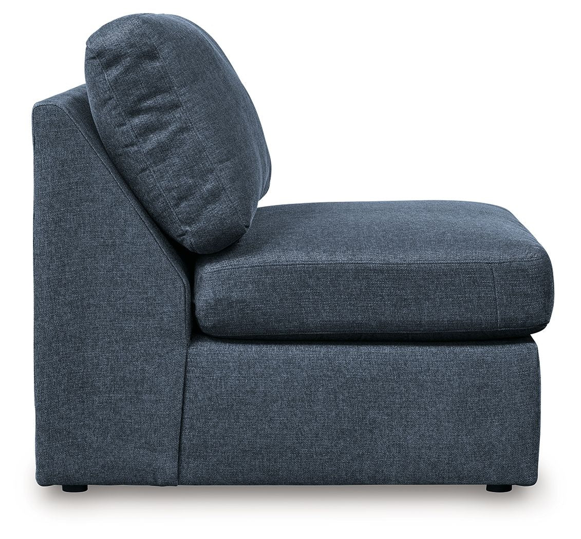 Modmax - Straight Sectional - Ink Stationary Sectionals by Signature Design by Ashley® - Walls Furniture & Mattress