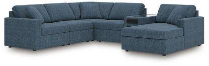 Modmax - Sectional - Ink Stationary Sectionals by Signature Design by Ashley® - Walls Furniture & Mattress