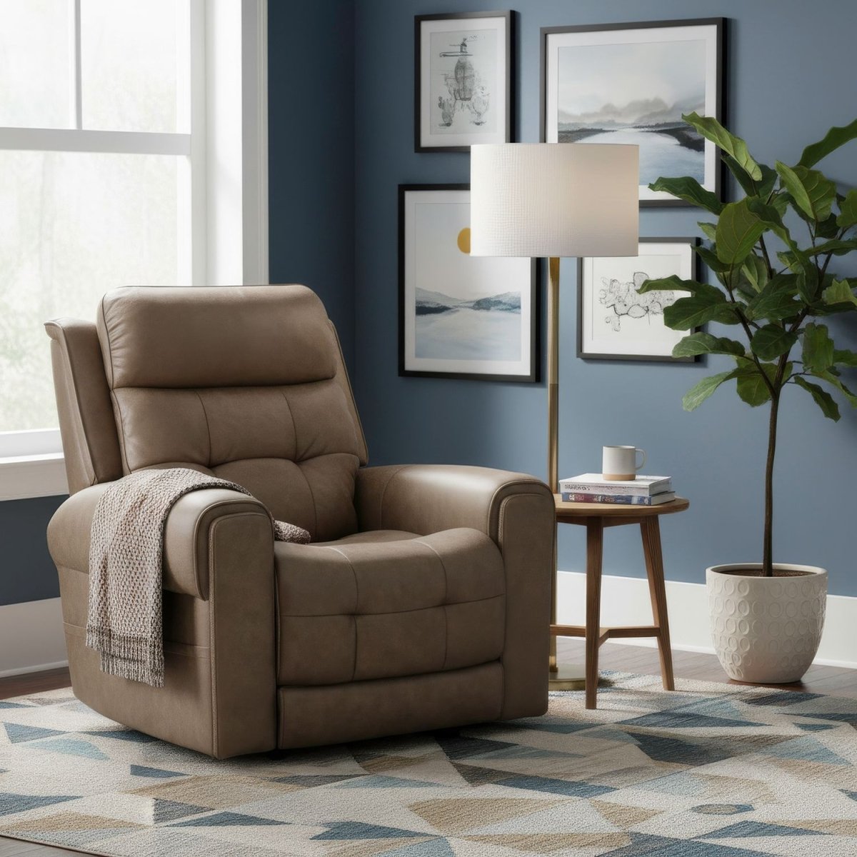 Senator - Recliner Reclining Chairs by Liberty Furniture - Walls Furniture & Mattress