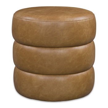 Ummi - Swivel Accent Ottoman - Caramel Accent Ottomans by Signature Design by Ashley® - Walls Furniture & Mattress