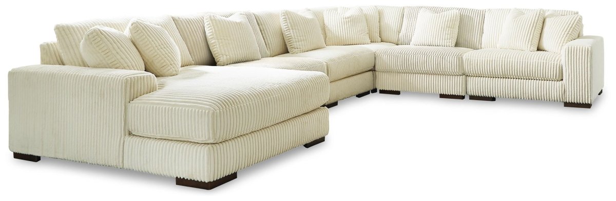 Lindyn - Sectional Stationary Sectionals by Signature Design by Ashley® - Walls Furniture & Mattress