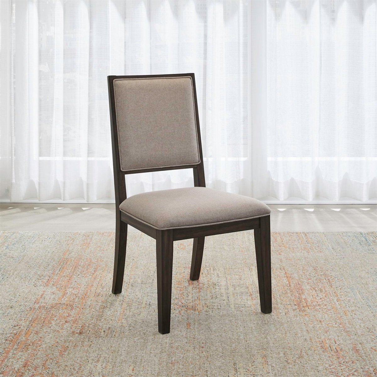 Modern Edge - Upholstered Side Chair - Caffe Side Chairs by Liberty Furniture - Walls Furniture & Mattress