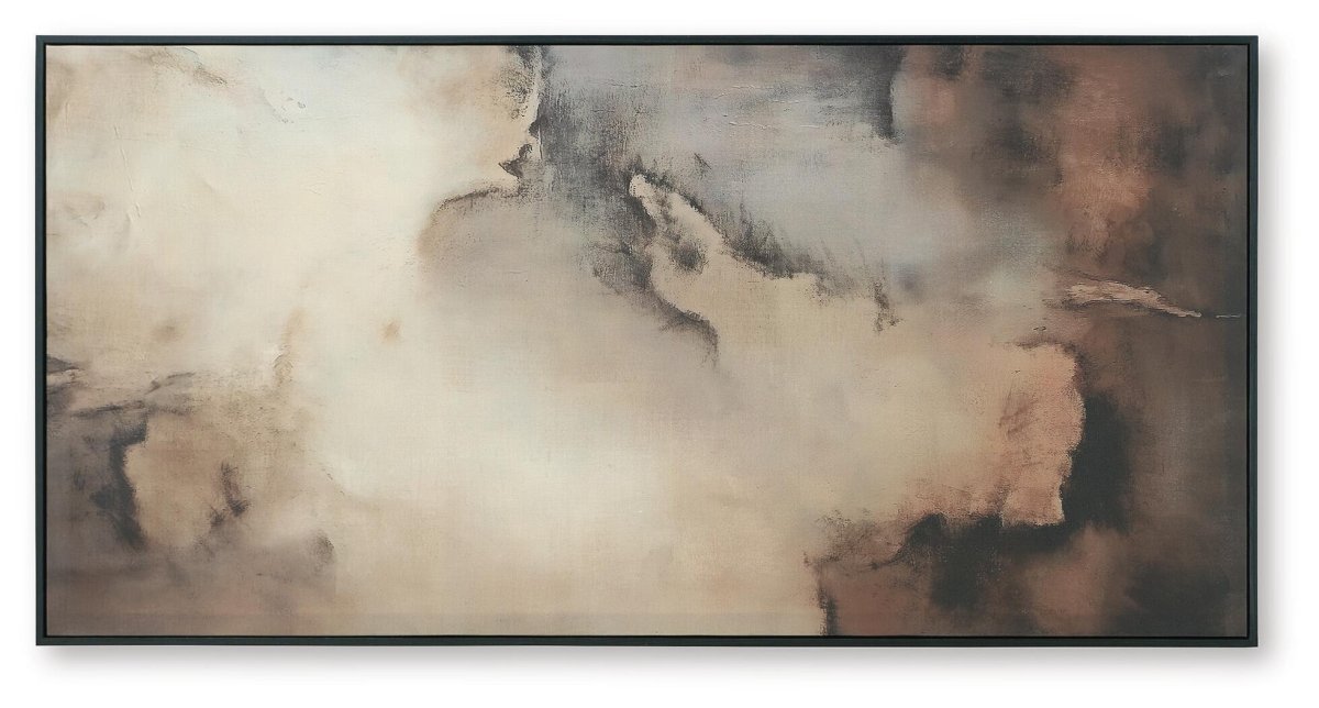 Lonnham - Wall Art - Brown / Black / Gray Canvas Art by Signature Design by Ashley® - Walls Furniture & Mattress