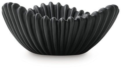 Browman - Bowl - Black Plates & Bowls by Signature Design by Ashley® - Walls Furniture & Mattress