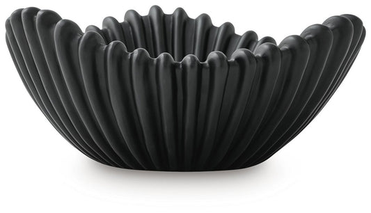 Browman - Bowl - Black Plates & Bowls by Signature Design by Ashley® - Walls Furniture & Mattress