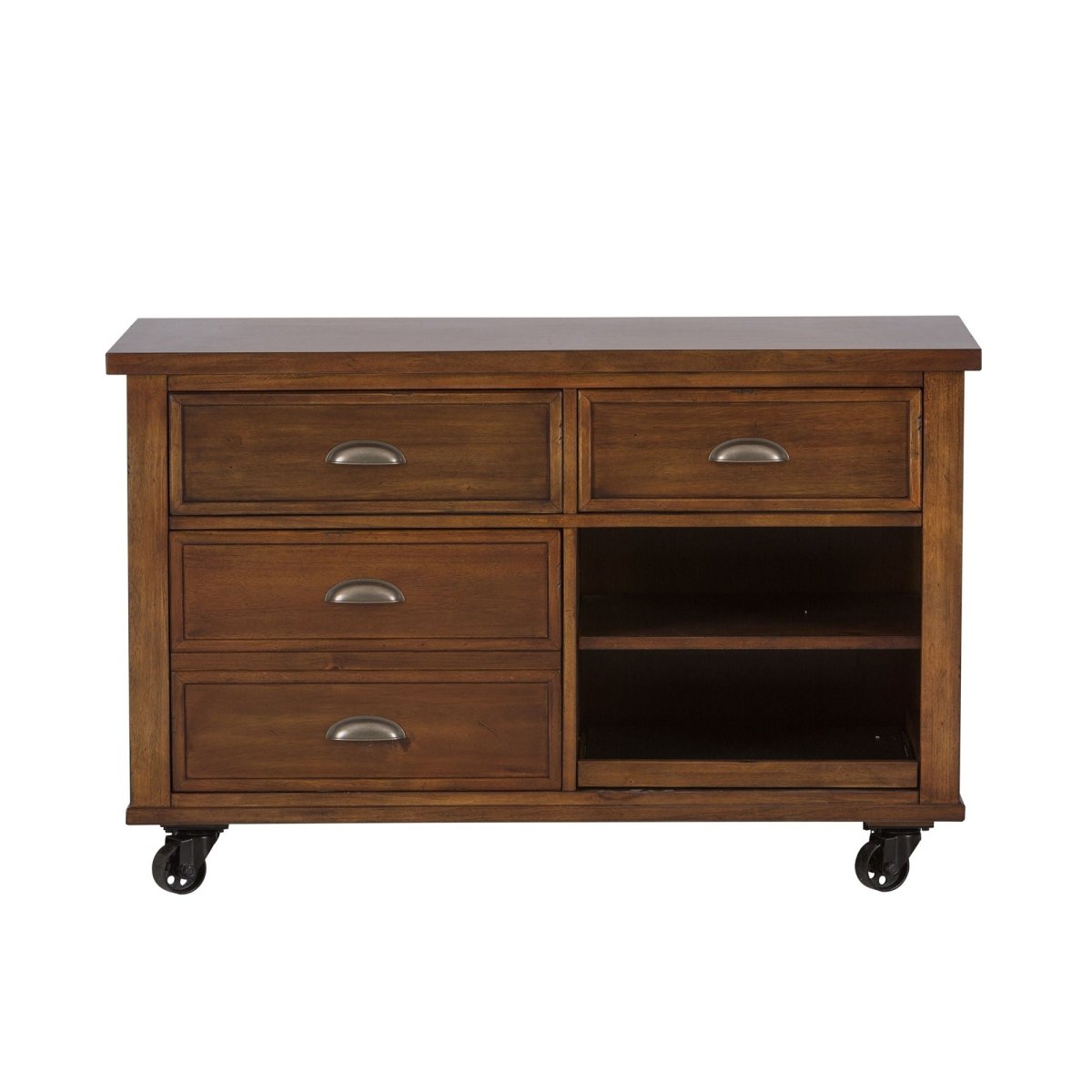 Arlington House - Desk Set 4 Piece Home Office Sets by Liberty Furniture - Walls Furniture & Mattress