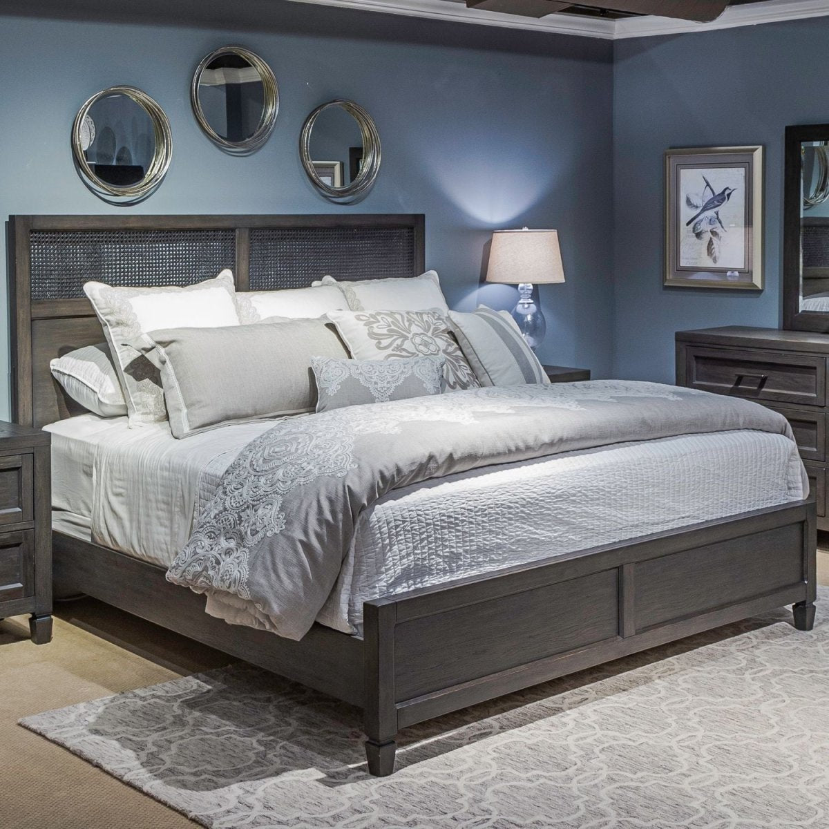 Caruso Heights - Panel Bed Panel Beds by Liberty Furniture - Walls Furniture & Mattress