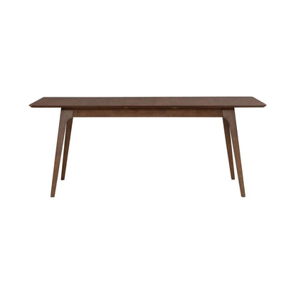 Space Savers - Rectangular Leg Table - Brown Dining Tables by Liberty Furniture - Walls Furniture & Mattress
