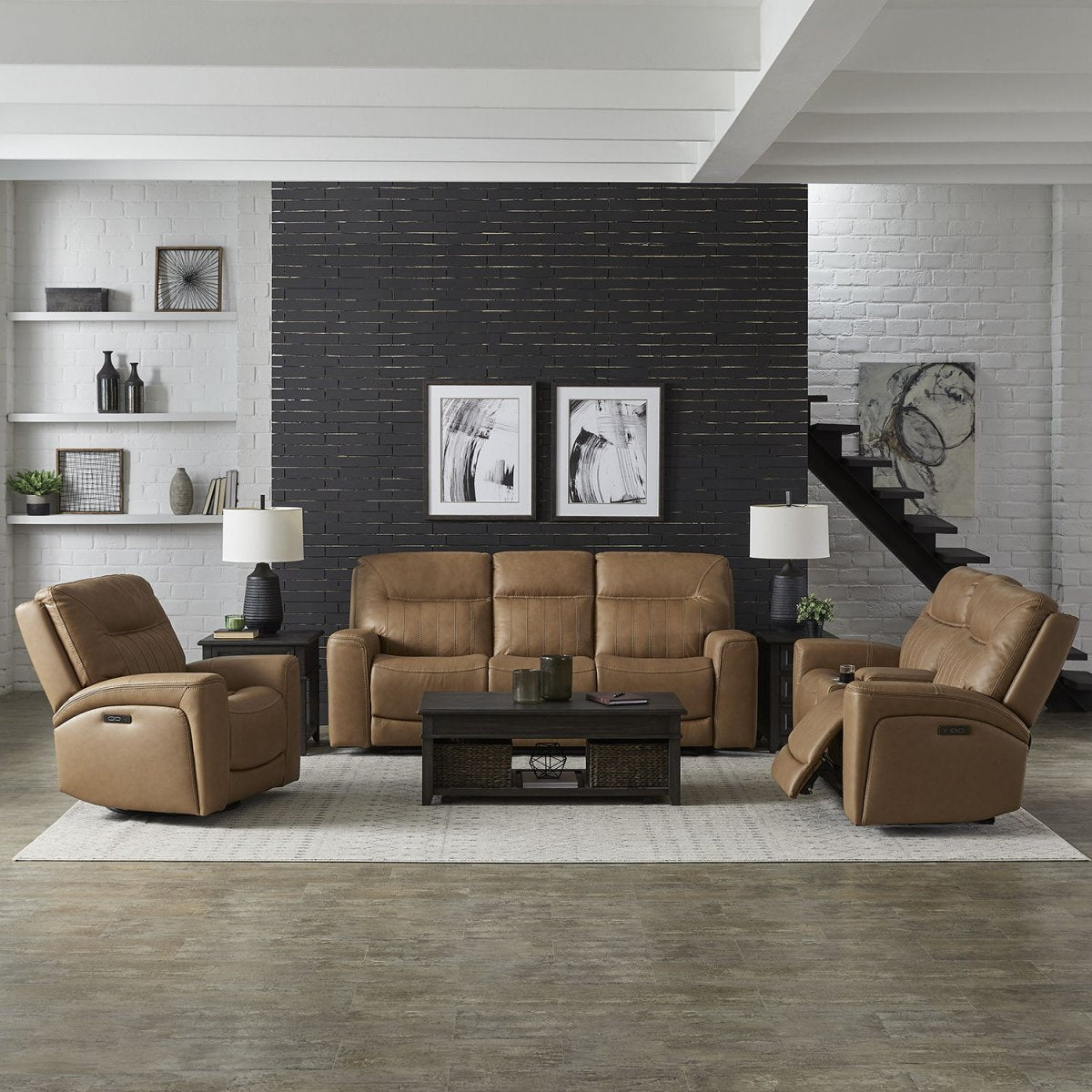 Bennett - Reclining Sofa Set Reclining Sofas & Loveseats by Liberty Furniture - Walls Furniture & Mattress
