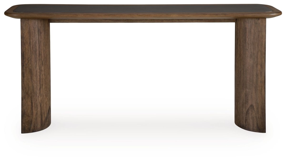 Dontayne - Sofa Table - Warm Brown Sofa Tables by Signature Design by Ashley® - Walls Furniture & Mattress