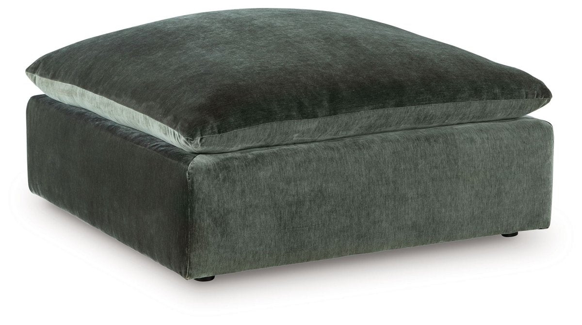 Carriage View - Jade - Oversized Accent Ottoman Accent Ottomans by Benchcraft® - Walls Furniture & Mattress