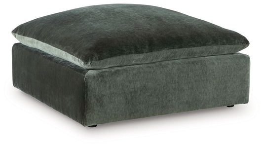 Carriage View - Jade - Oversized Accent Ottoman Accent Ottomans by Benchcraft® - Walls Furniture & Mattress