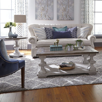 Sedona - 3 Piece Table Set - White Table Sets by Liberty Furniture - Walls Furniture & Mattress