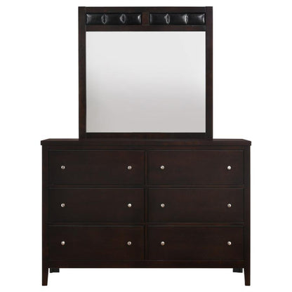 Carlton - 6 - Drawer Dresser Dressers by CoasterEveryday - Walls Furniture & Mattress