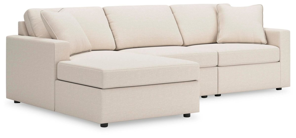 Modmax - L-Shaped Sectional - Oyster Stationary Sectionals by Signature Design by Ashley® - Walls Furniture & Mattress