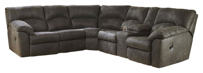 Tambo - Reclining Sectional Reclining Sectionals by Signature Design by Ashley® - Walls Furniture & Mattress