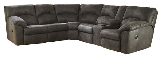 Tambo - Reclining Sectional Reclining Sectionals by Signature Design by Ashley® - Walls Furniture & Mattress