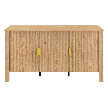 Thayer - 55" Sideboard/TV Console - Natural TV Stands by New Classic - Walls Furniture & Mattress