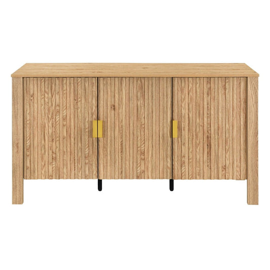 Thayer - 55" Sideboard/TV Console - Natural TV Stands by New Classic - Walls Furniture & Mattress