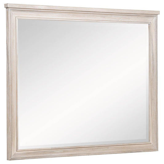 Pembroke - Dresser Mirror - Washed Oak Bedroom Mirrors by Coaster Fine Furniture - Walls Furniture & Mattress