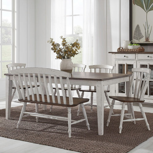 Al Fresco - Rectangular Table Set 5 Piece Dining Room Sets by Liberty Furniture - Walls Furniture & Mattress
