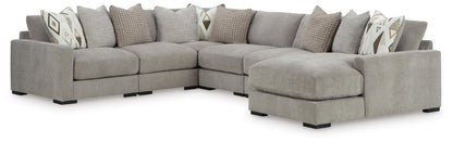 Aslan Court - Sectional Stationary Sectionals by Benchcraft® - Walls Furniture & Mattress