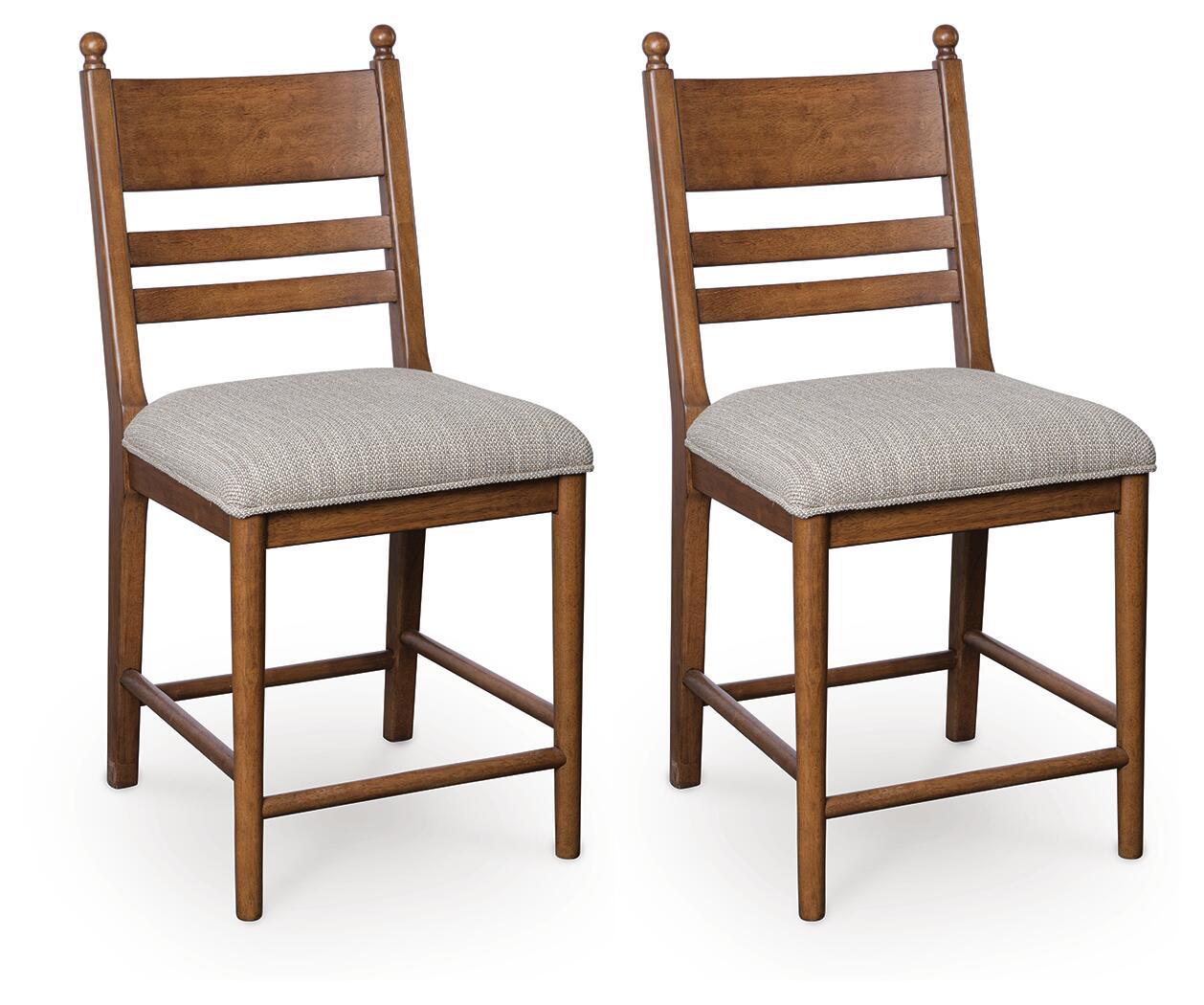 Greddinton - Upholstered Barstool (Set of 2) Stool Sets by Signature Design by Ashley® - Walls Furniture & Mattress
