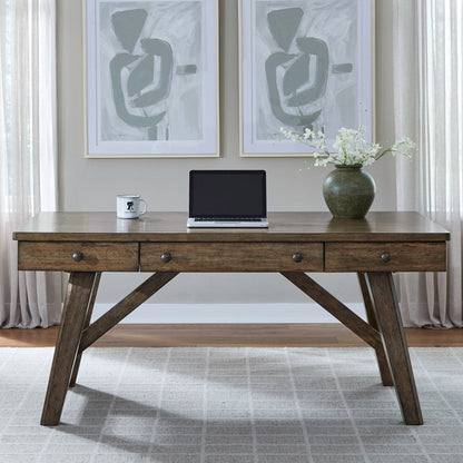 Carolina Park - Writing Desk - Brown Writing Desks by Liberty Furniture - Walls Furniture & Mattress