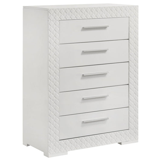 Ives - 5 - Drawer Bedroom Chest Accent Chests by Coaster Fine Furniture - Walls Furniture & Mattress