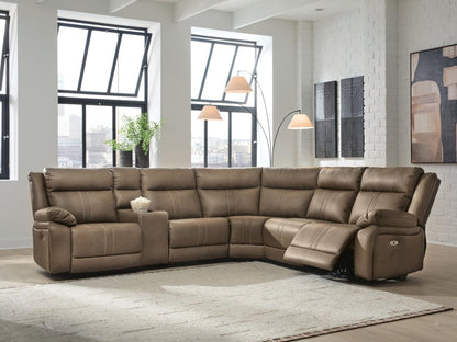 Max - Momentum - Reclining Sectional Reclining Sectionals by Signature Design by Ashley® - Walls Furniture & Mattress