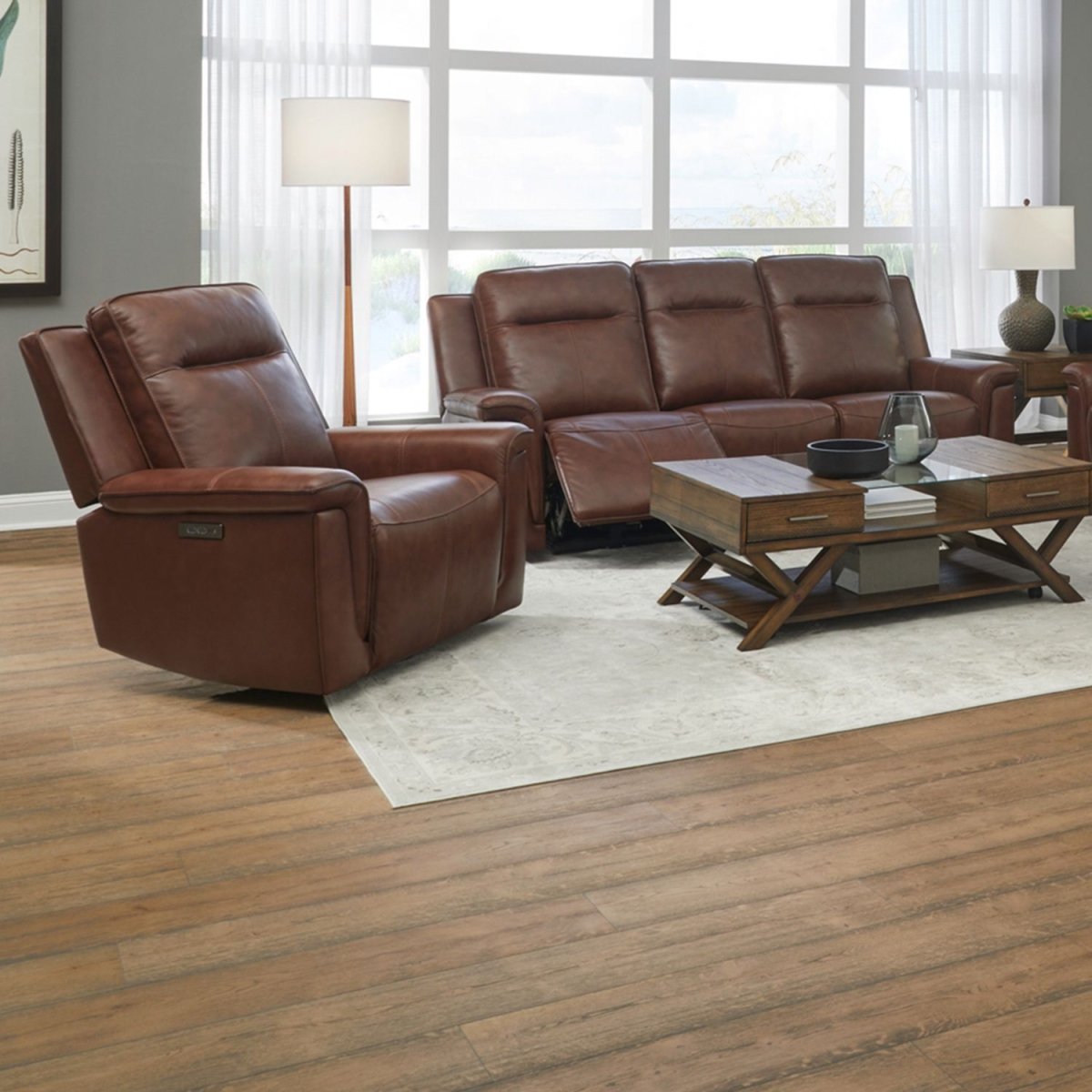 Avery - Sofa Set Reclining Sofas & Loveseats by Liberty Furniture - Walls Furniture & Mattress
