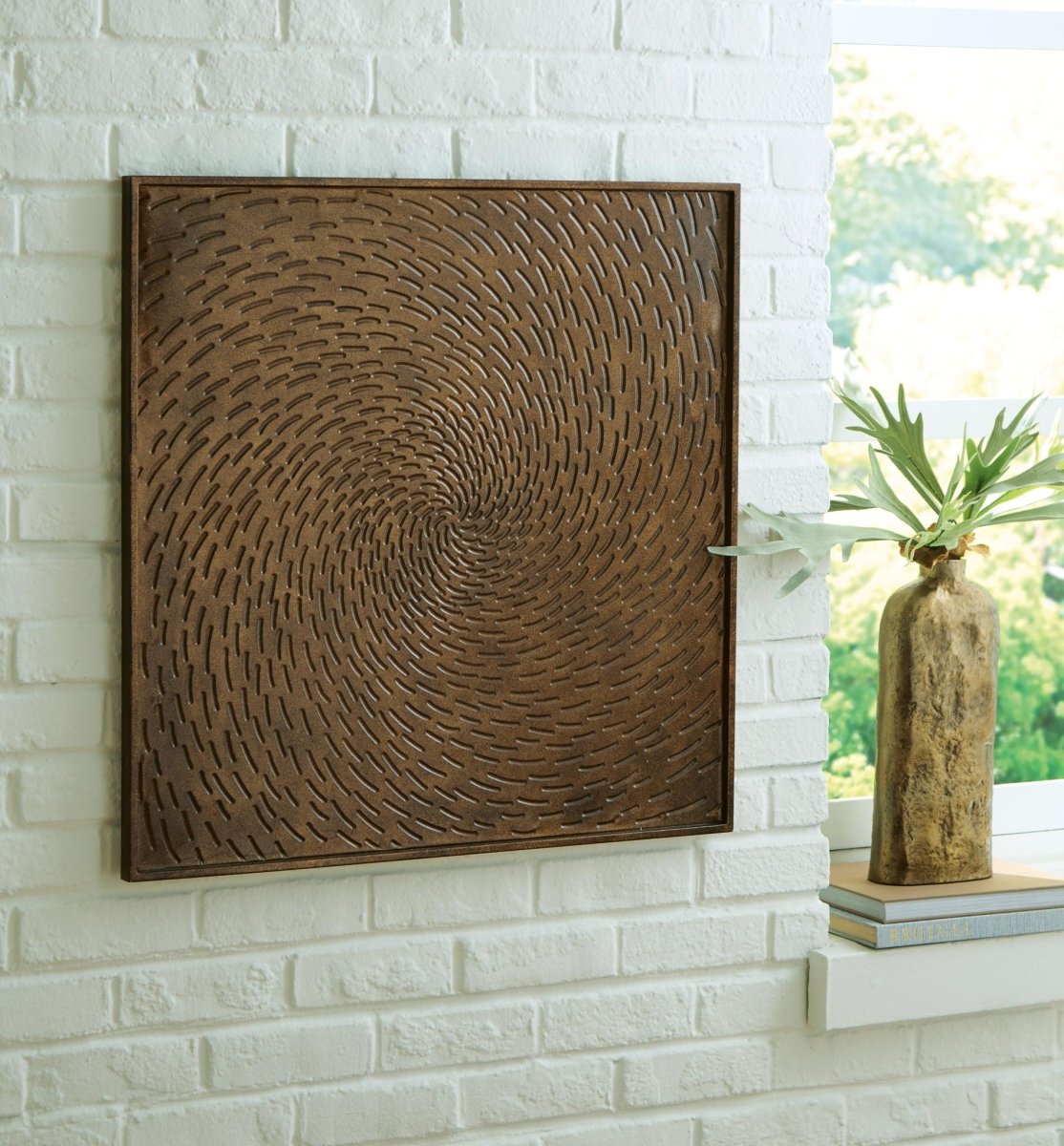 Dullter - Wall Decor - Antique Brown Wall Decor by Signature Design by Ashley® - Walls Furniture & Mattress