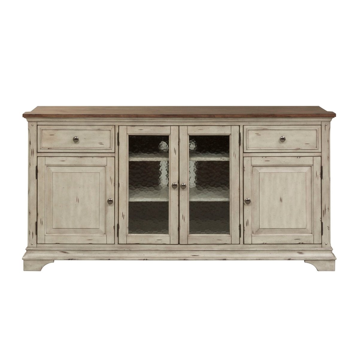 Morgan Creek - Entertainment TV Stand - White TV Stands by Liberty Furniture - Walls Furniture & Mattress