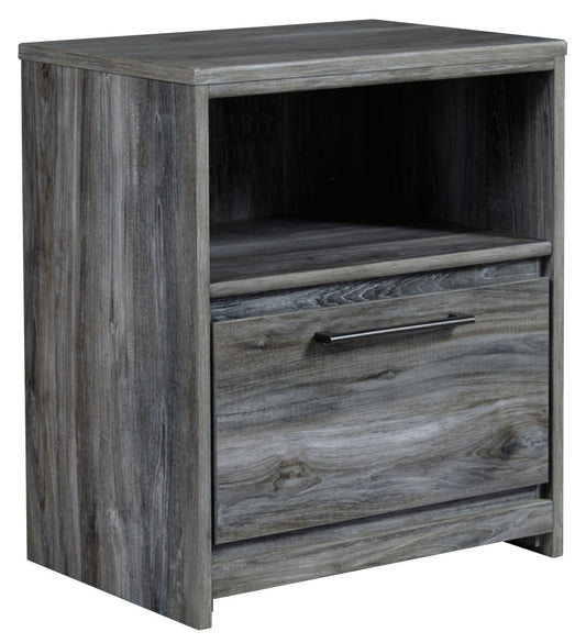 Baystorm - One Drawer Night Stand Nightstands w/ Charging Stations by Signature Design by Ashley® - Walls Furniture & Mattress