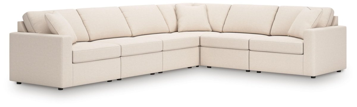 Modmax - Sectional - Oyster Stationary Sectionals by Signature Design by Ashley® - Walls Furniture & Mattress