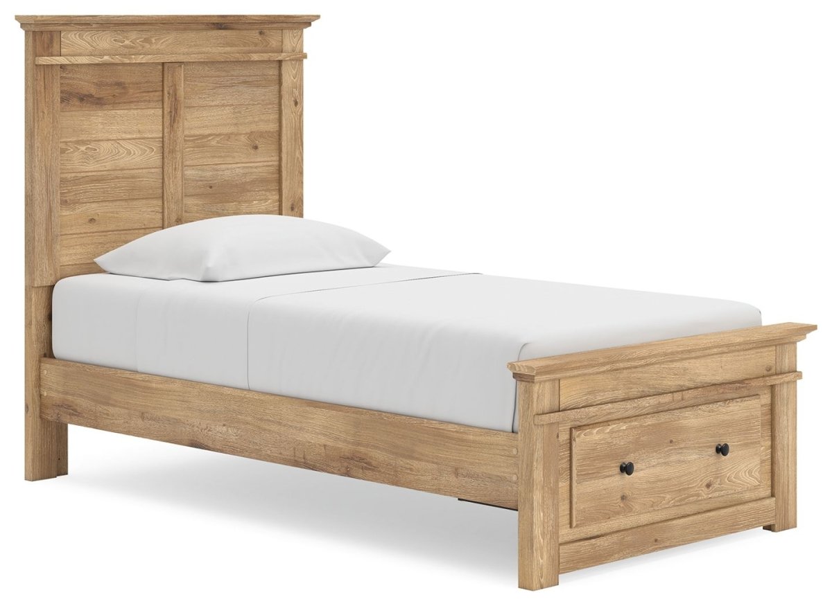 Makidern - Panel Storage Bed With Storage Footboard Storage Beds by Signature Design by Ashley® - Walls Furniture & Mattress