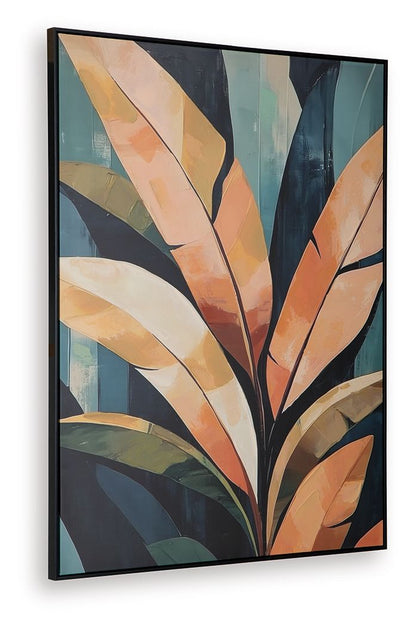 Laurelie - Multi - Wall Art Canvas Art by Signature Design by Ashley® - Walls Furniture & Mattress