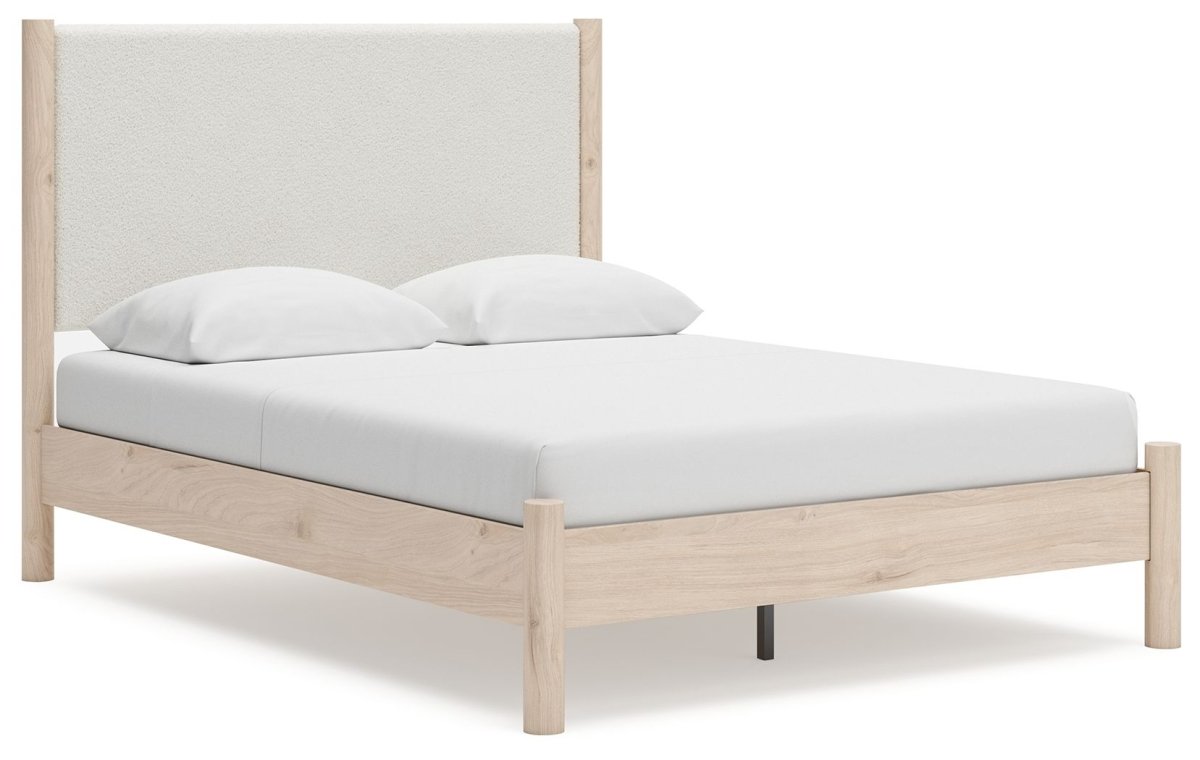 Cadmori - Upholstered Panel Bed Upholstered Beds by Signature Design by Ashley® - Walls Furniture & Mattress
