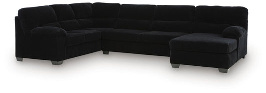 SimpleJoy - Sectional Stationary Sectionals by Signature Design by Ashley® - Walls Furniture & Mattress