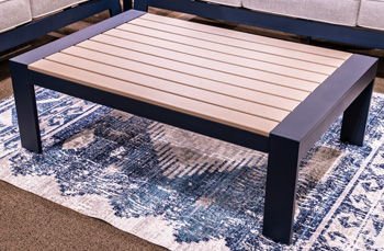 East Beach - Blue - Rectangular Cocktail Table Coffee Tables by Signature Design by Ashley® - Walls Furniture & Mattress