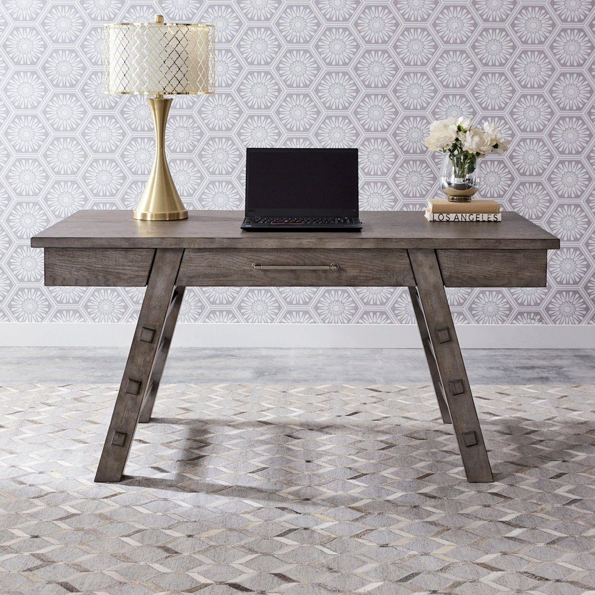 Modern Farmhouse - Writing Desk Writing Desks by Liberty Furniture - Walls Furniture & Mattress