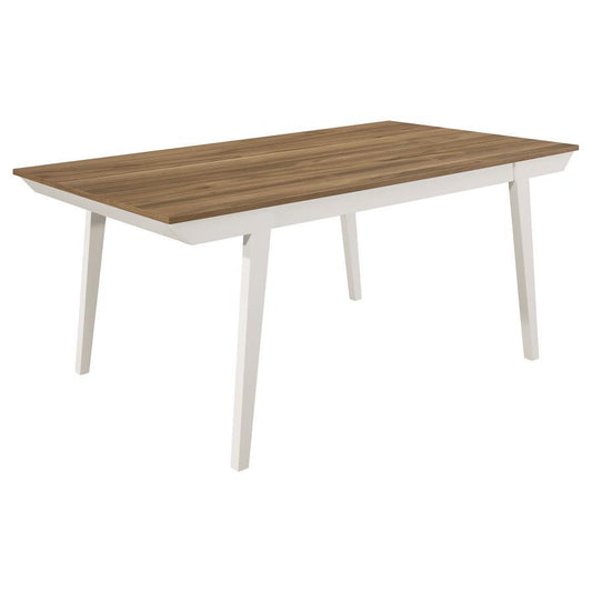 Nogales - Rectangular Wood Dining Table Dining Tables by CoasterEveryday - Walls Furniture & Mattress