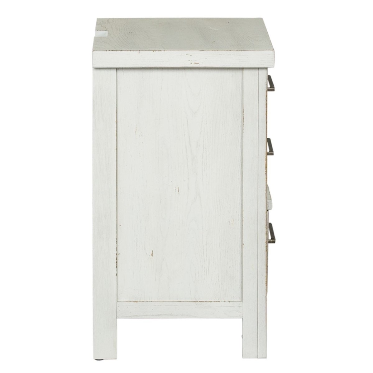 Modern Farmhouse - 3 Drawer Night Stand Accent Nightstands by Liberty Furniture - Walls Furniture & Mattress