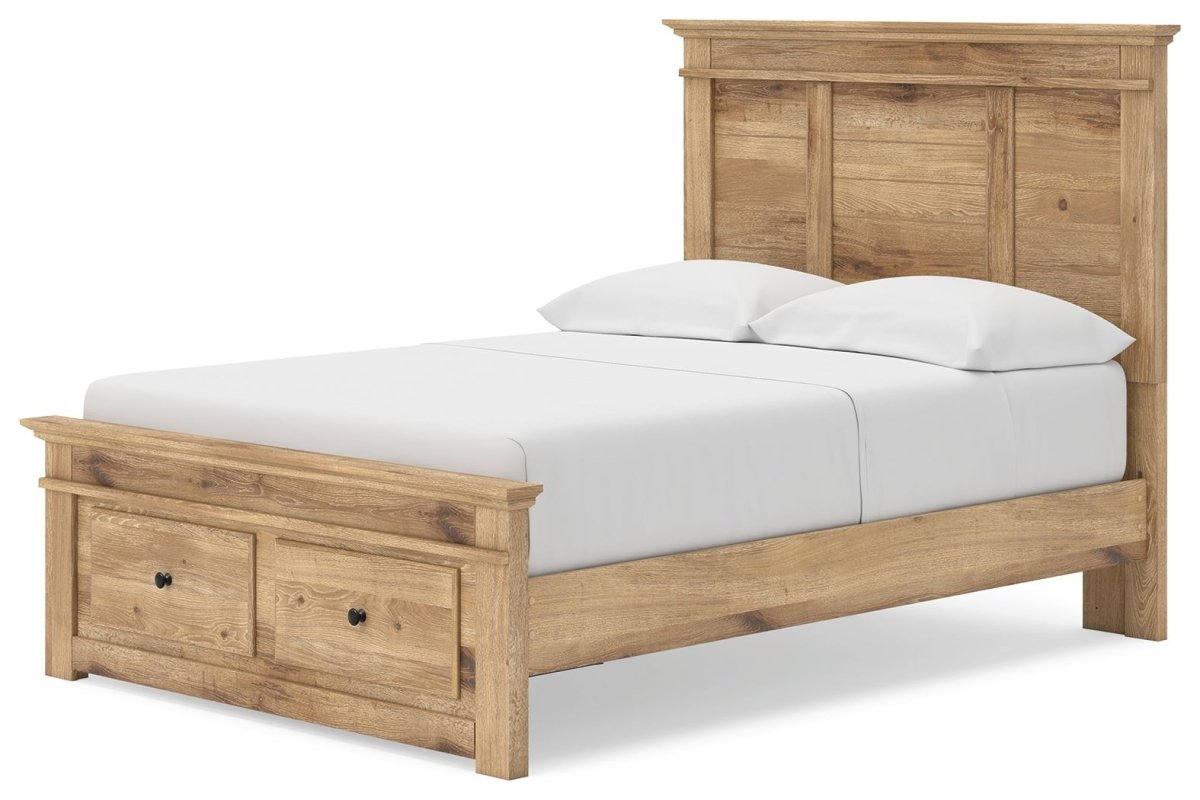 Makidern - Panel Storage Bed With Storage Footboard Storage Beds by Signature Design by Ashley® - Walls Furniture & Mattress