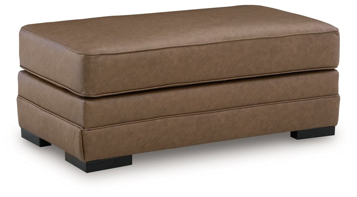 VillaCourt - Caramel - Ottoman Upholstered Ottomans by Benchcraft® - Walls Furniture & Mattress